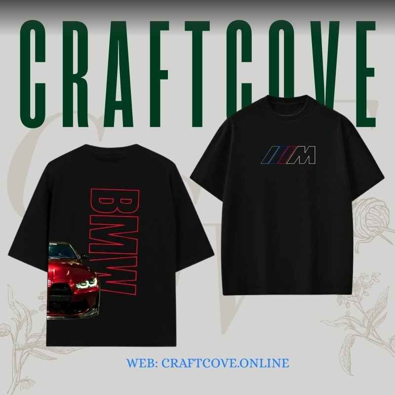 Red Hole BMW Oversized T-Shirt