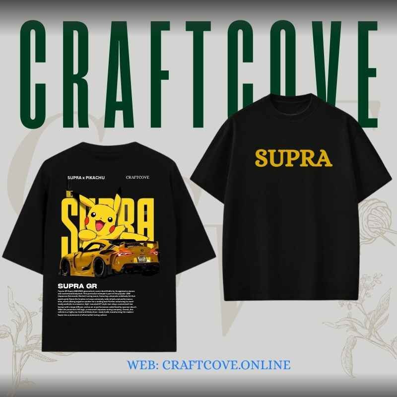 Pikachu x Supra Oversized T-Shirt