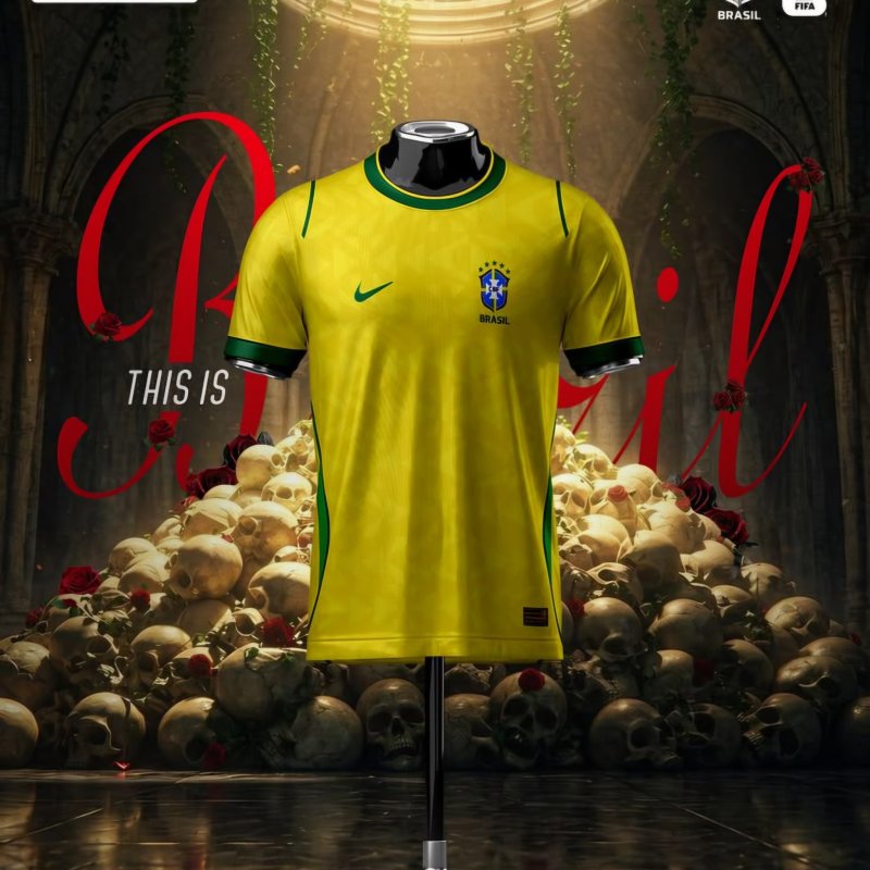 Brazil Home Jersey