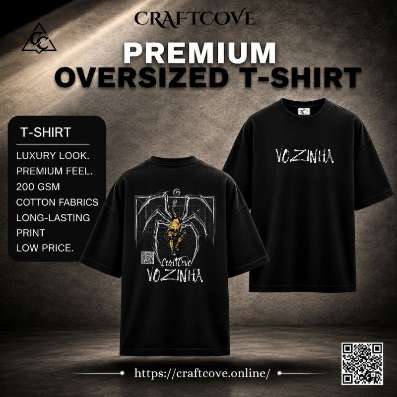 Vozinha Spider Edition Premium Oversized T-Shirt