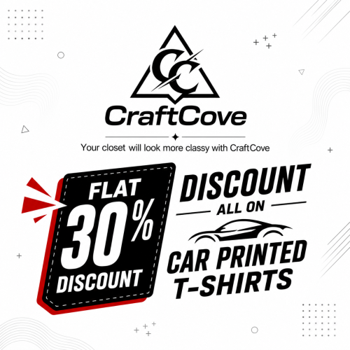 CAR PRINTED T-SHIRT
