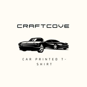 CAR PRINTED T-SHIRT